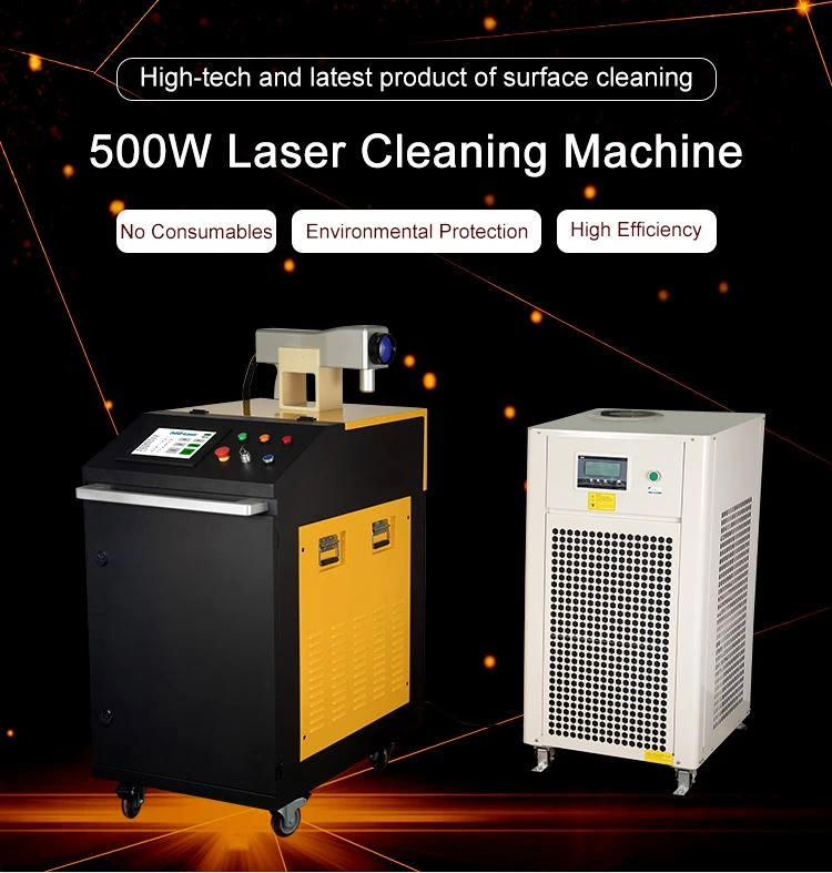 MRJ-Laser 500W  laser surface cleaning machine