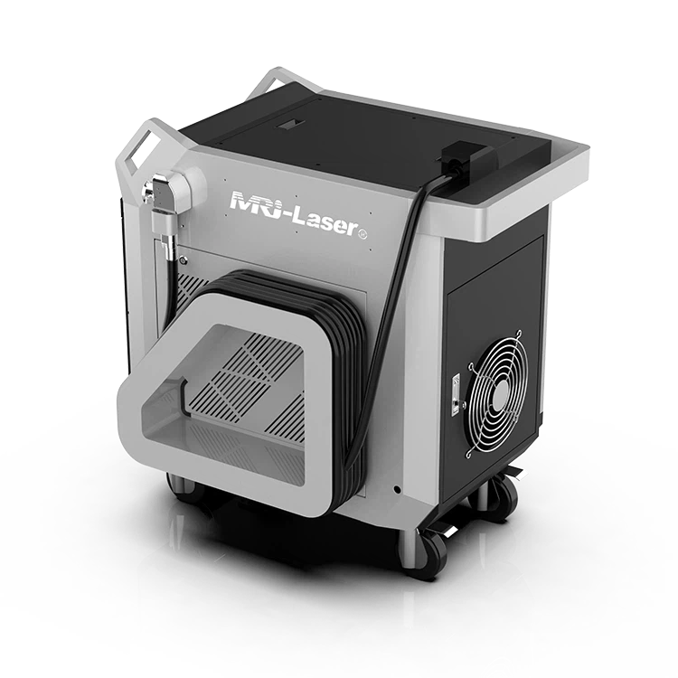 MRJ ki fèk lanse machin netwayaj lazè enpulsyonèl -Pwisan lazè enpulsyonèl