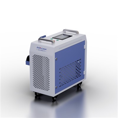 High-efikasite 500W Force Air System lazè rouye netwayaj machin pou sifas metal