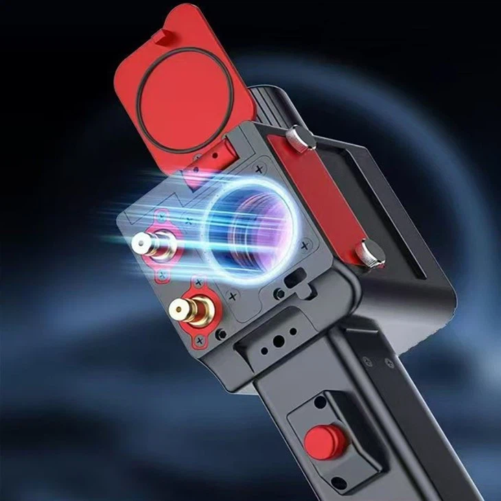 ZBTK Handheld Doub Aks Lazè Netwayaj Sistèm Pou 3000Watts