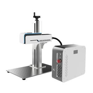 3D dinamik konsantre fib lazè make machin pou metal ak metal ki pa