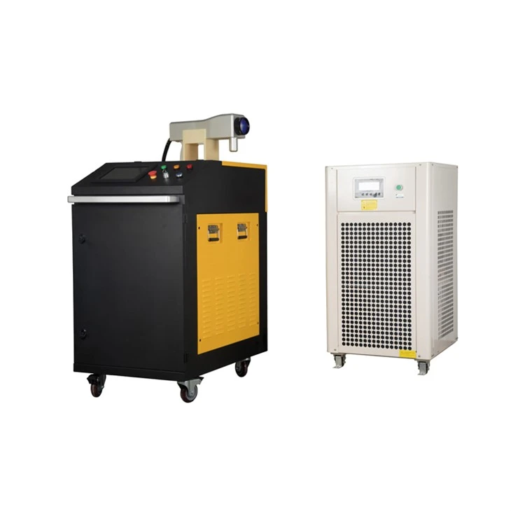 500W rouye retire machin ak gwo pouvwa lazè netwayaj machin